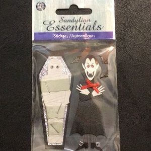 Dracula, Mummy and 3 bats